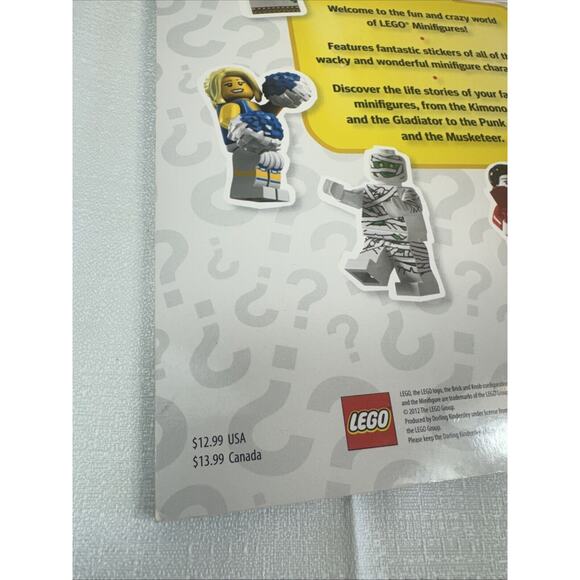 Lego Mini Figures Ultimate Stickers Collection 1000 Reusable Series 1-7 Like New - Picture 4 of 9